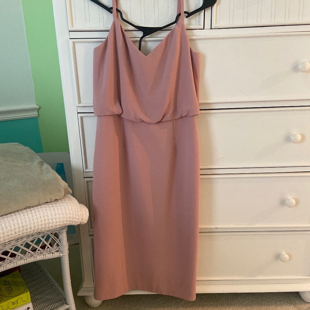 Dress the Population pink cocktail dress size M